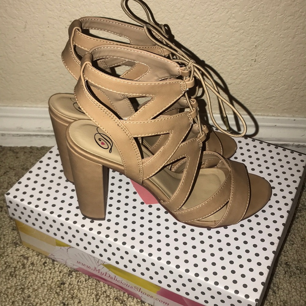 Nude heels